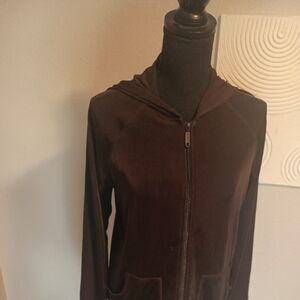 Chicos Travellers Black/Brown Hooded Sweatshirt